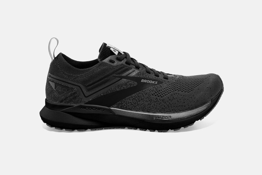 Brooks Ricochet 3 Road Loopschoenen Heren - Zwart - 519830BRJ